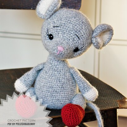 Crochet Pattern Amigurumi Mouse toy