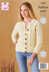 Ladies Cardigan & Sweater in King Cole Fashion Aran - 5720 - Leaflet