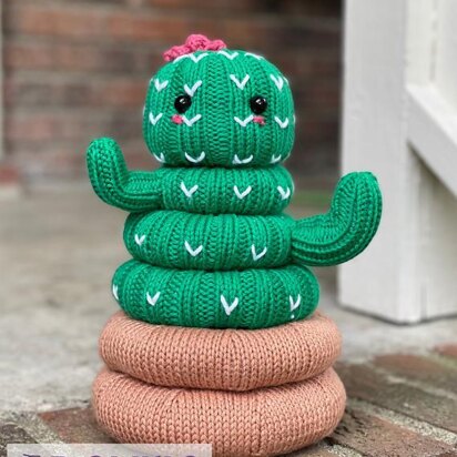 Cactus Stacking Ring Toy