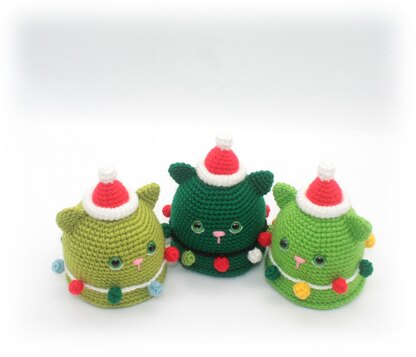 Christmas Cat / Catmas Tree Crochet Pattern