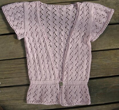 Elderberry Lace Cardigan