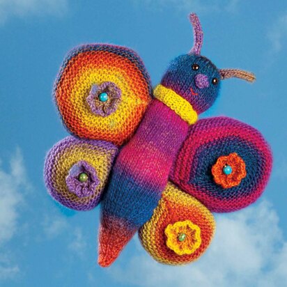 Colorful Butterfly Toy in Wisdom Yarns Poems - Downloadable PDF