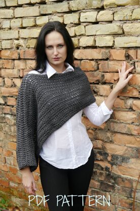 Women's Crochet Poncho