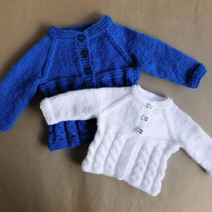 Freddie Cabled Baby Jacket