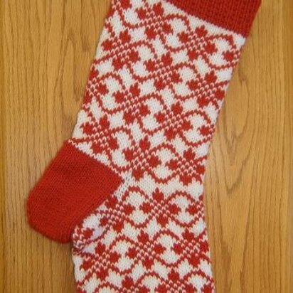 Endless Roses Christmas Stocking