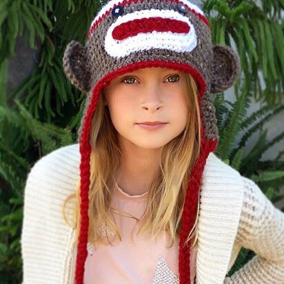 Sock Monkey Hat - Cecil