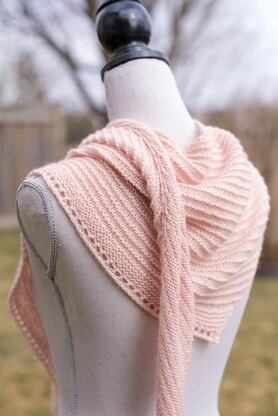 Dream Ridges Shawlette