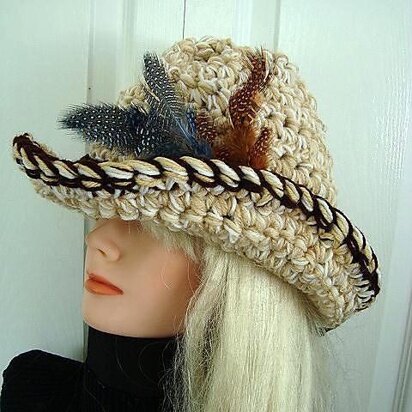 565 COWGIRL HAT, cowboy hat, adult size, women