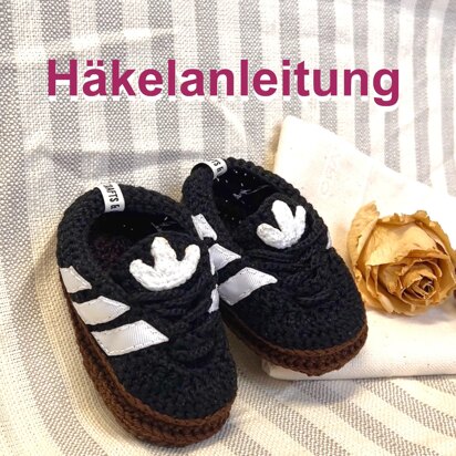 DIY Baby Schuhe Sneakers „Adidas Sambas“