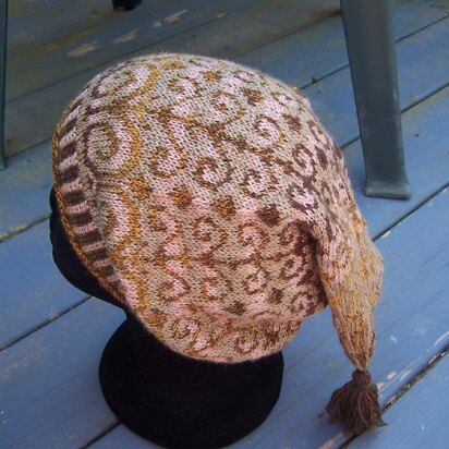 Swirl Hat Collection - knitting pattern