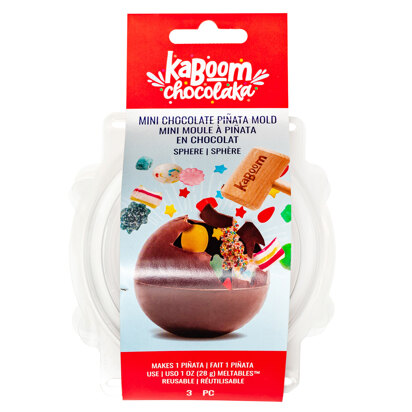 Kaboom Chocolaka Mini Ball Chocolate Pinata Mold
