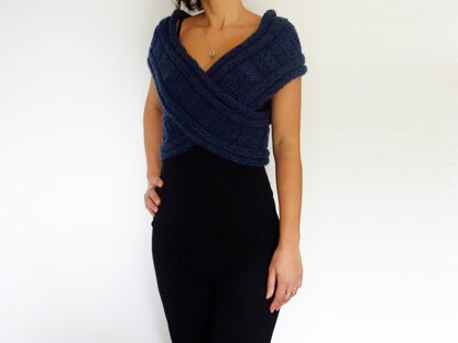 Criss Crossed Ribbed Vest