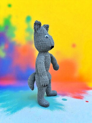 Cuddly Wolf Toy