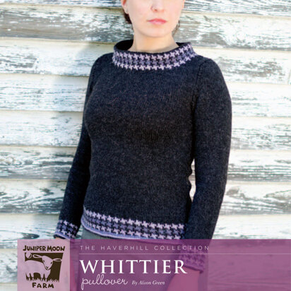 Whittier Pullover in Juniper Moon Farm Herriot