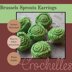 Brussels Sprouts Christmas Earrings