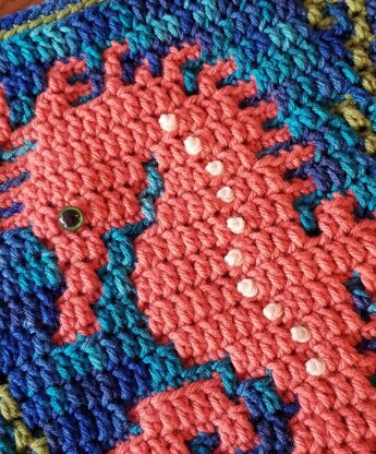 A Sea Story: 13 modern mosaic crochet patterns