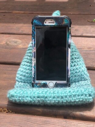 Phone holder cushion