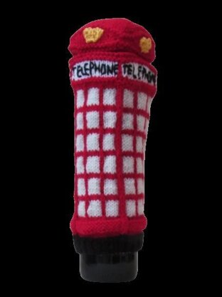 Telephone Box Wine Bottle Cover