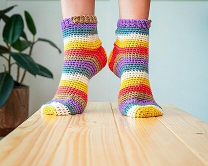 Beginner Felici Crochet Socks