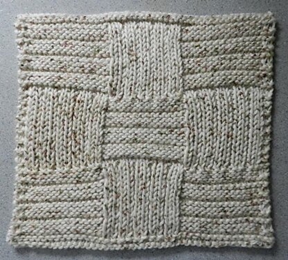 Nine Squared Dishcloth