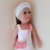 White Headband for Doll