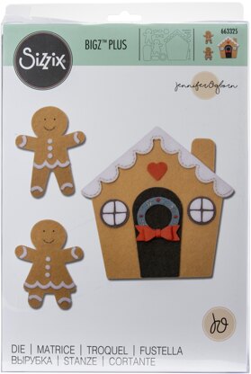 Sizzix Bigz Plus Die By Jennifer Ogborn - Gingerbread House