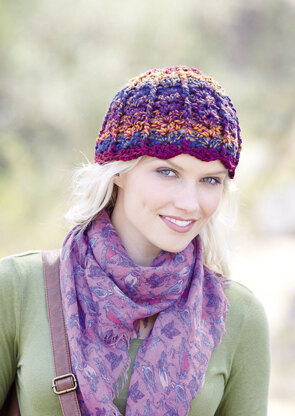 Hats, Scarf and Wristwarmers in Hayfield Colour Rich Chunky - 7293 - Downloadable PDF
