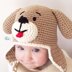 Puppy Dog Hat Crochet Pattern