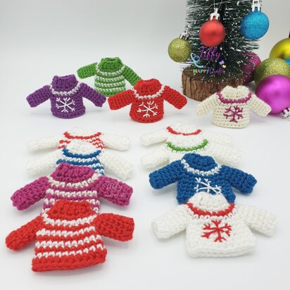 Christmas Mini Sweater Ornament