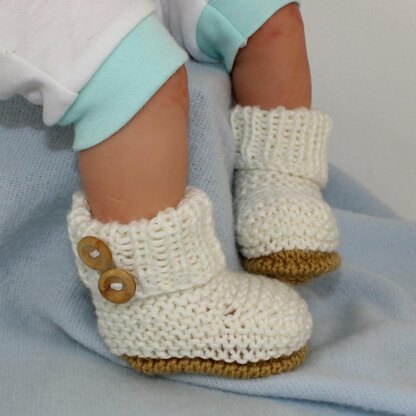 Baby Simple Unisex Booties