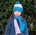 "Clementin Hat & Scarf" - Hat Knitting Pattern in MillaMia Naturally Soft Merino