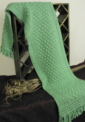 Friendship Green Shawl in Caron Simply Soft - Downloadable PDF