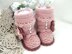 PATTERN Knitting Baby Girl Baby Hat Baby Booties by Elena Mitchell