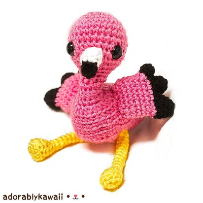 Pink Flamingo Amigurumi