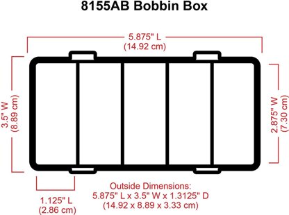 Art Bin ArtBin Bobbin Box (8155AB)