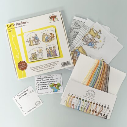 Bothy Threads Little Donkey… Cross Stitch Kit - 28 x 26cm