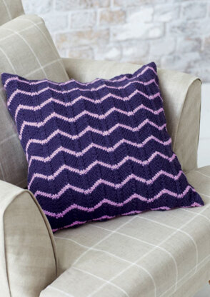 Knitted Cushion Covers in Hayfield DK with Wool - 7259 - Downloadable PDF