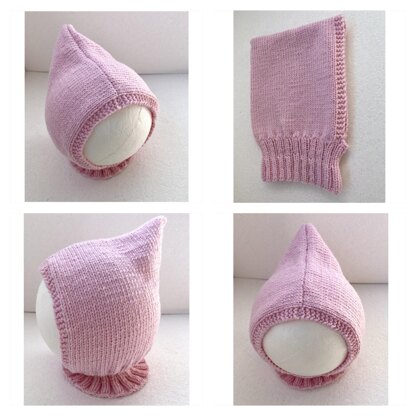 Pattern: Easy baby pixie balaclava