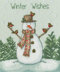 Bothy Threads Ol' Jack Frost Cross Stitch Kit - 15 x 18cm