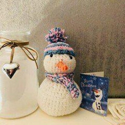 Chilly The Snowman Crochet