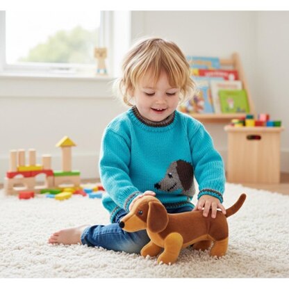 Dachshund sausage dog sweater