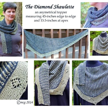 The Diamond Shawlette