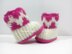 Puff Aloe Stitch Baby booties