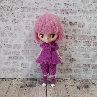 Petite Blythe dress and bloomer set