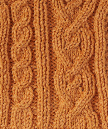 Debbie Bliss Cropped Cardigan With Deep Rib PDF