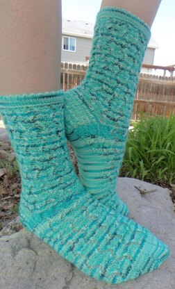 Spring Melting Socks