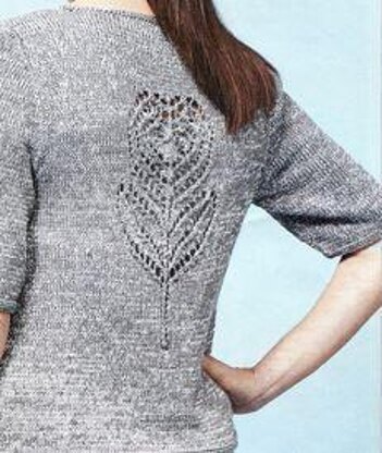 Rose Motif Cardigan