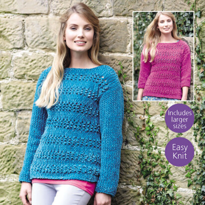 Sweaters in Sirdar Smudge - 8092 - Downloadable PDF