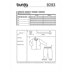 Burda Style Babies' Jacket â€“ Trousers or pants â€“ Reversible B9293 - Paper Pattern, Size 1M - 3