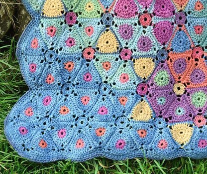 Kaleidoscope Afghan/Blanket